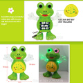 New Electronic Dancing Frog Pet Toys Robot doll Toys Light Music Universal Interactive Toys Children Toys Brithday Gifts YIJUN