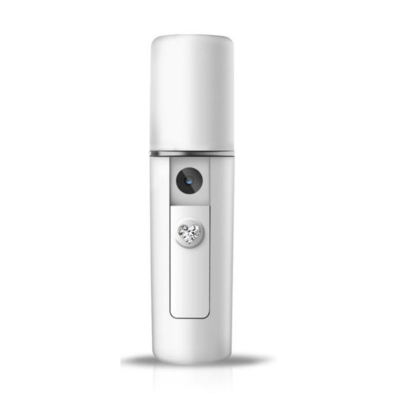Portable USB Mini Face Spray Beauty Instruments Nano Mist Sprayer Facial Body Nebulizer Steamer Moisturizing Skin Care