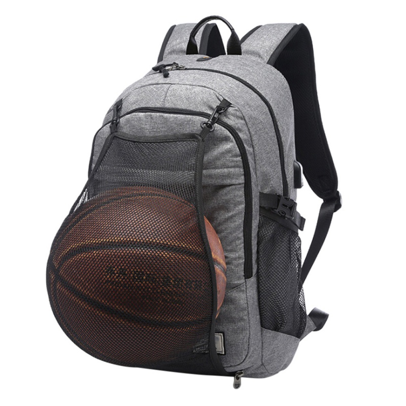 Outdoor Men's Sports Gym Bags Basketball Backpack School Bags For Teenager Boys Soccer Ball Pack 15.6-inch computer bags