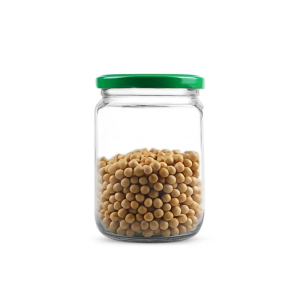 550ml Round Glass Jar Food Glass Container