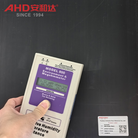 Anti Static Black ESD ABS Sheet Custom Size