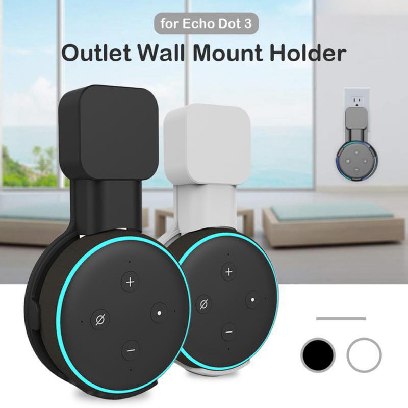 2019 2color Wall Mount Hanger Holder Bracket 3rd Generation and Other Round Voice Assistants for Amazon Alexa Echo Dot Speaker