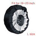 1Pc Tire Cover Case Car Spare Tire Cover Storage Bags Carry Tote Polyester Tire for Cars Wheel Protection Covers Car Accessories