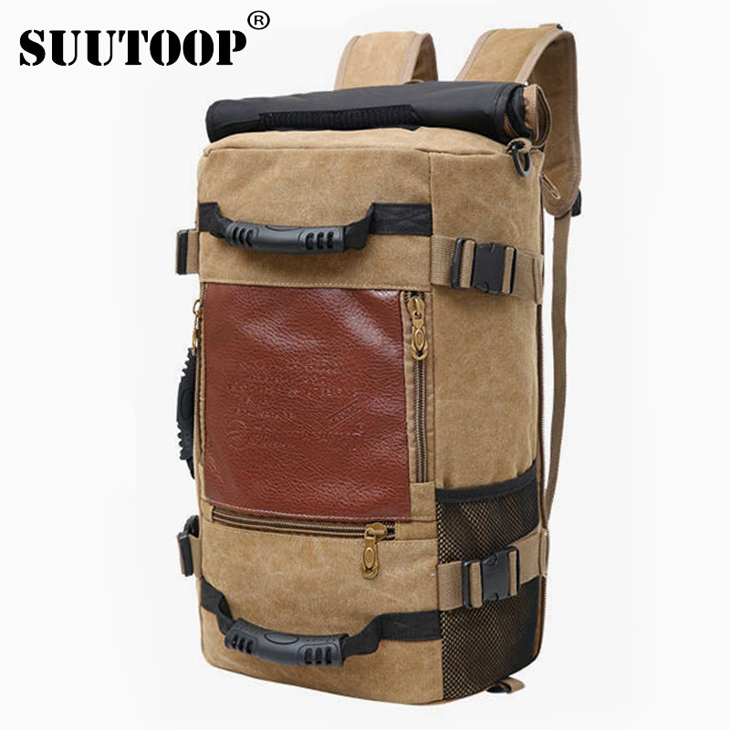 Large Capacity men's backpack Travel Bag sports Casual canvas Backpacks For Male Mutifunctional Out Door Bags school bags pack