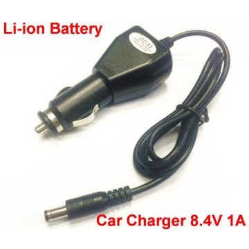 1pcs 8.4V 1A Universal Power Adapter car Charger 8.4V 1A for 18650 battery pack DC plug