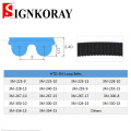 Signkoray HTD 3M Closed Loop Timing Belt Transmission Belts Perimeter 225 228 255 267 300 324 330 354mm