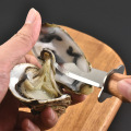 stainless steel wooden handle Oyster open Oyster Knife Bottle opener Seafood opener tool Kitchen tools