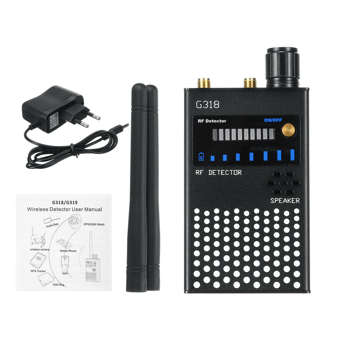 Gps Signal Detector Wave Frequency Scanner Detector Spy Equipment Anti-eavesdropping rf Signal track