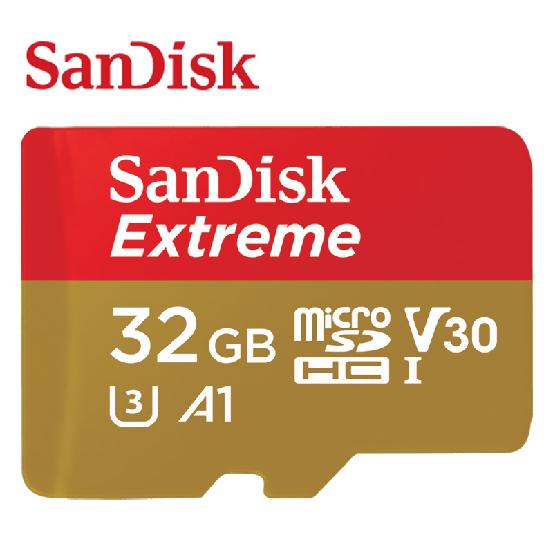 SanDisk Extreme 128GB 64GB 32GB microSDHC SDXC UHS-I Memory Card micro SD Card TF Card 100MB/s Class10 U3 With SD Adapter