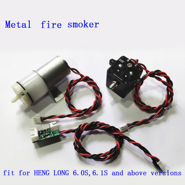 1Set Metal Fired/Machine Gun/Engine Idle Smoke Generator for Chan Shuo/HENG LONG RC Tank Tractor Army Truck Model