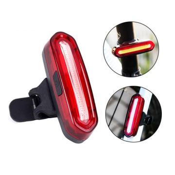 120 Lumens USB Rechargeable Bicycle Light Cycling Rear Light LED Taillight Waterproof MTB Road Bike Light Back Lamp for Bicycle