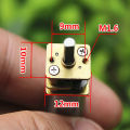 Mini N20 DC 3V-6V 3.7V 66RPM Micro Speed Gear Motor Reduction Gear Motors with Metal Gearbox Wheel Speed Reducer D Shaft DIY