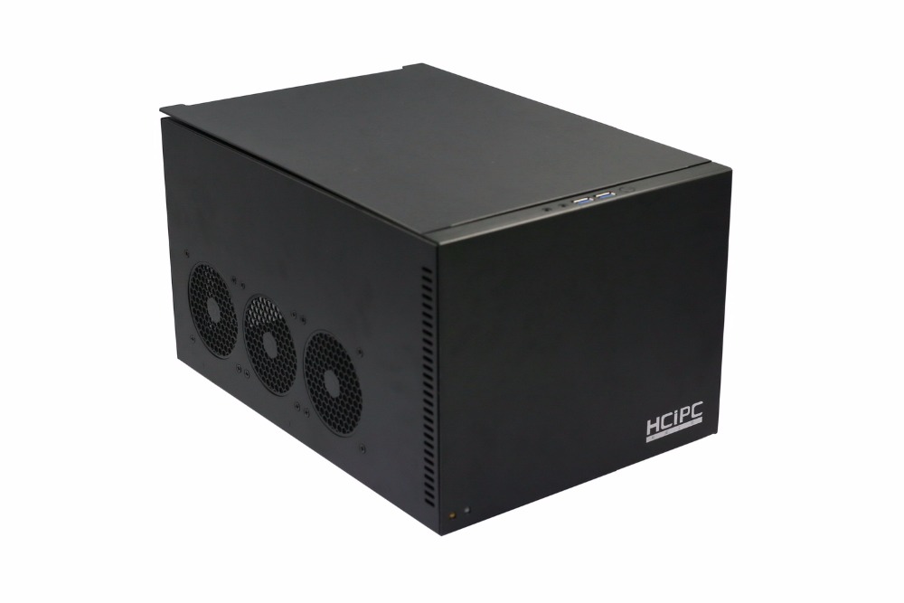 HCiPC 6Bay Mini ITX Tower Case,6Bay NAD HDD Enclosure,P401-1 HCNAS(Node6),6bay NAS Server