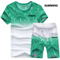 Shimano Fishing Suits Men Fishing T Shirt Summer Shorts Pants Fishing Clothing Outdoor Sportswear Clothes Fishing Wear Men