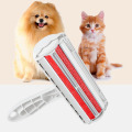 2-Way One Hand Operation Pet Hair Remover Roller Lint Sticking Roller Removing Dog Cat Hair Furniture Carpets Clothing Cat Brush