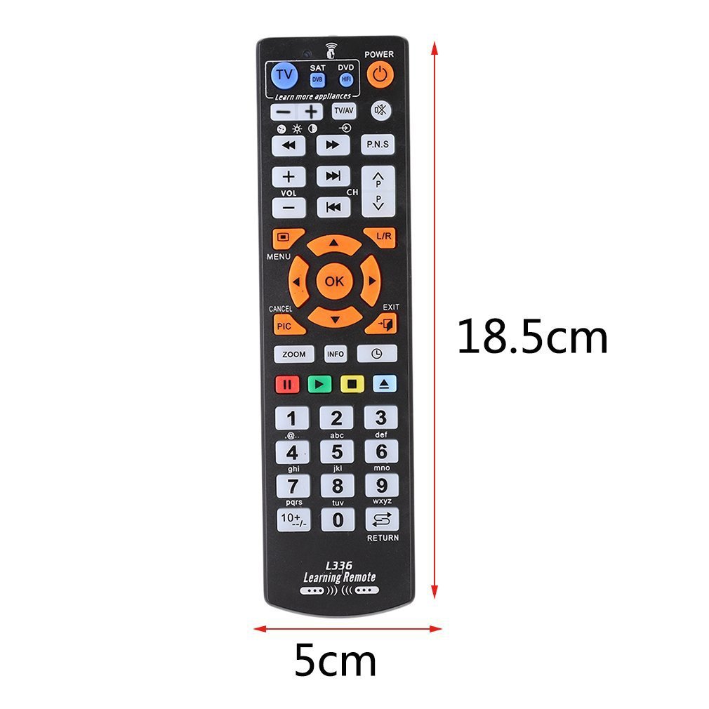 Universal Smart Remote Control Controller With Learning Function For TV CBL DVD SAT For Chunghop L336