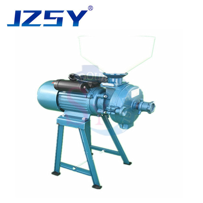 Small dry grain maize crushing mill/wet bean rice pulping making machine/corn sorghum animal poultry feed flour pulverizing mill