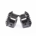 2PCS 1:1 Carbon Steel Bevel Gear 1M 20T 25T 30T 6/8/10/12mm Hole