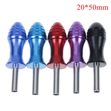 1pc Body Art Tool Aluminum Alloy Tattoo Machine Grips Tube Tip Back Stem Supplies Color Random