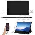 UPERFECT FHD 1080P IPS Type-C Portable Monitor Eye Care Screen with HDMI/USB-C For Laptop PC/MAC/PS4/Xbox/Switch Smart Cover