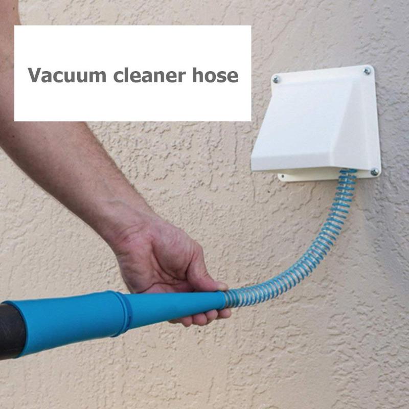 3pcs Clothes Dryer Lint Vacuum Hoses 1M Dust Removal Extension Vacuum Cleaner Pipe Washing Machine Cleaner Accessories