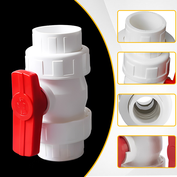 Pvc Double Union Ball Valve