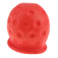 Towbar Cap Cover Rubber Tow Ball Towing Protect Red for Car Van Trailer