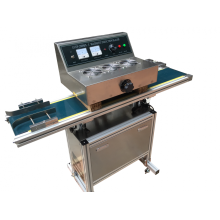 Toothpaste electromagnetic induction sealing machine