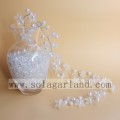 Artificial White Pearl Bead & Flower Tree Branches