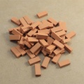 100pcs 1/16 Miniature Simulation Brick Diy Sand Table Diorama Landscape Scenery