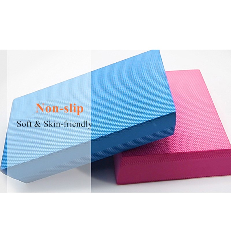 TPE Yoga Balance Mat 6cm Thick Soft Cushion Foam Block Pad Non-Slip Waterproof Fitness Pilates Standing Core Strength Training