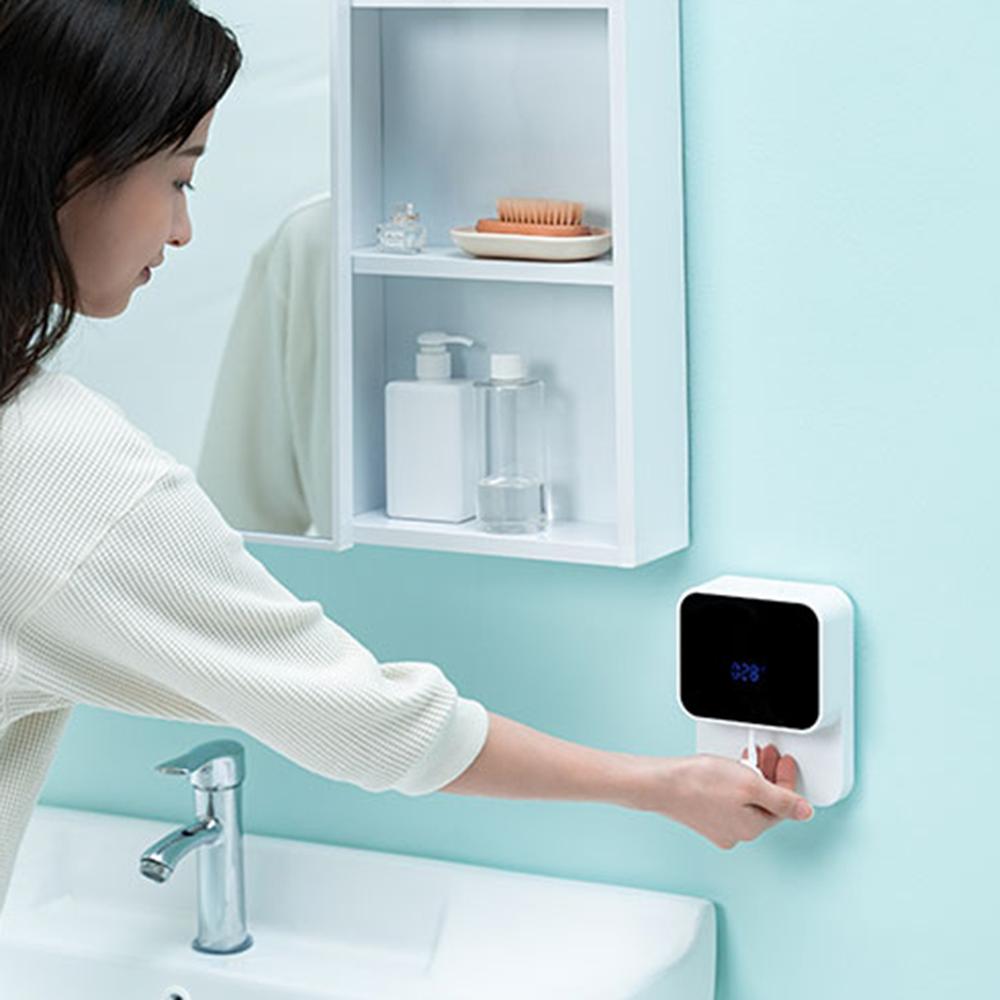 New Automatic Liquid Soap Dispenser Intelligent Induction Foaming Hand Washing Device Hotel Home Kitchen Bathroom Soap Dispenser