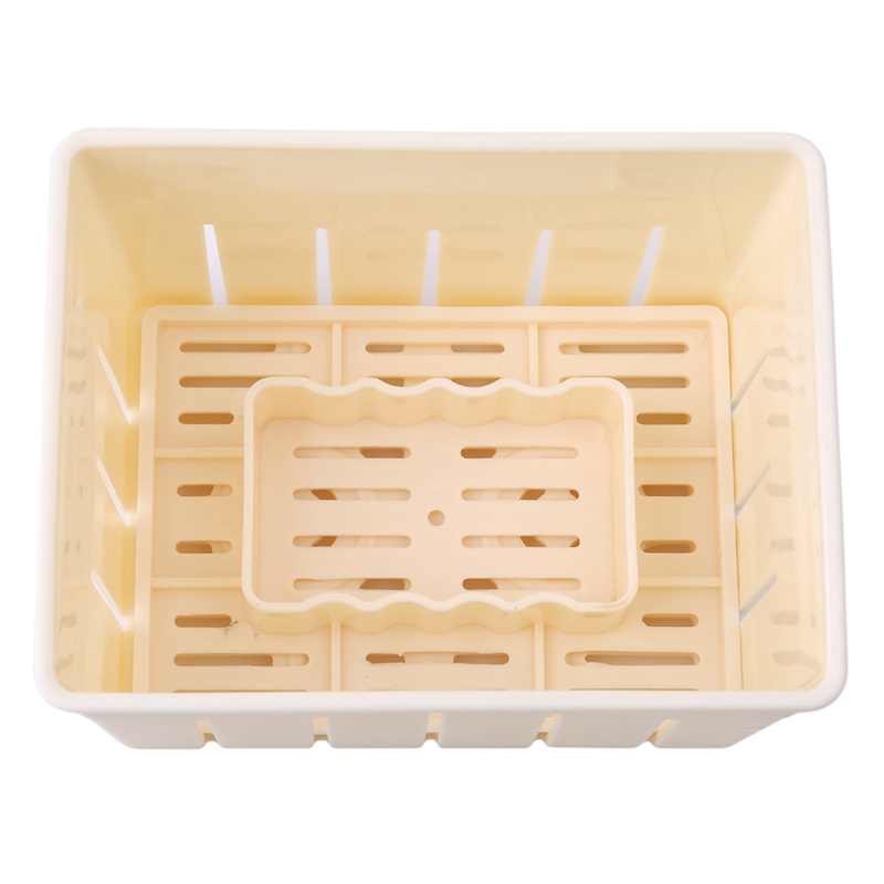 DIY Tofu Mold Plastic Tofu Press Mould Homemade Soybean Curd Tofu Making Mold Kitchen Cooking Tool Set