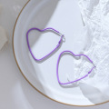 LATS Korean Purple Fashion Fresh Dangle Earring 2020 Flowers Butterfly Round Heart Grape Earrings for Women Brincos Cute Jewelry