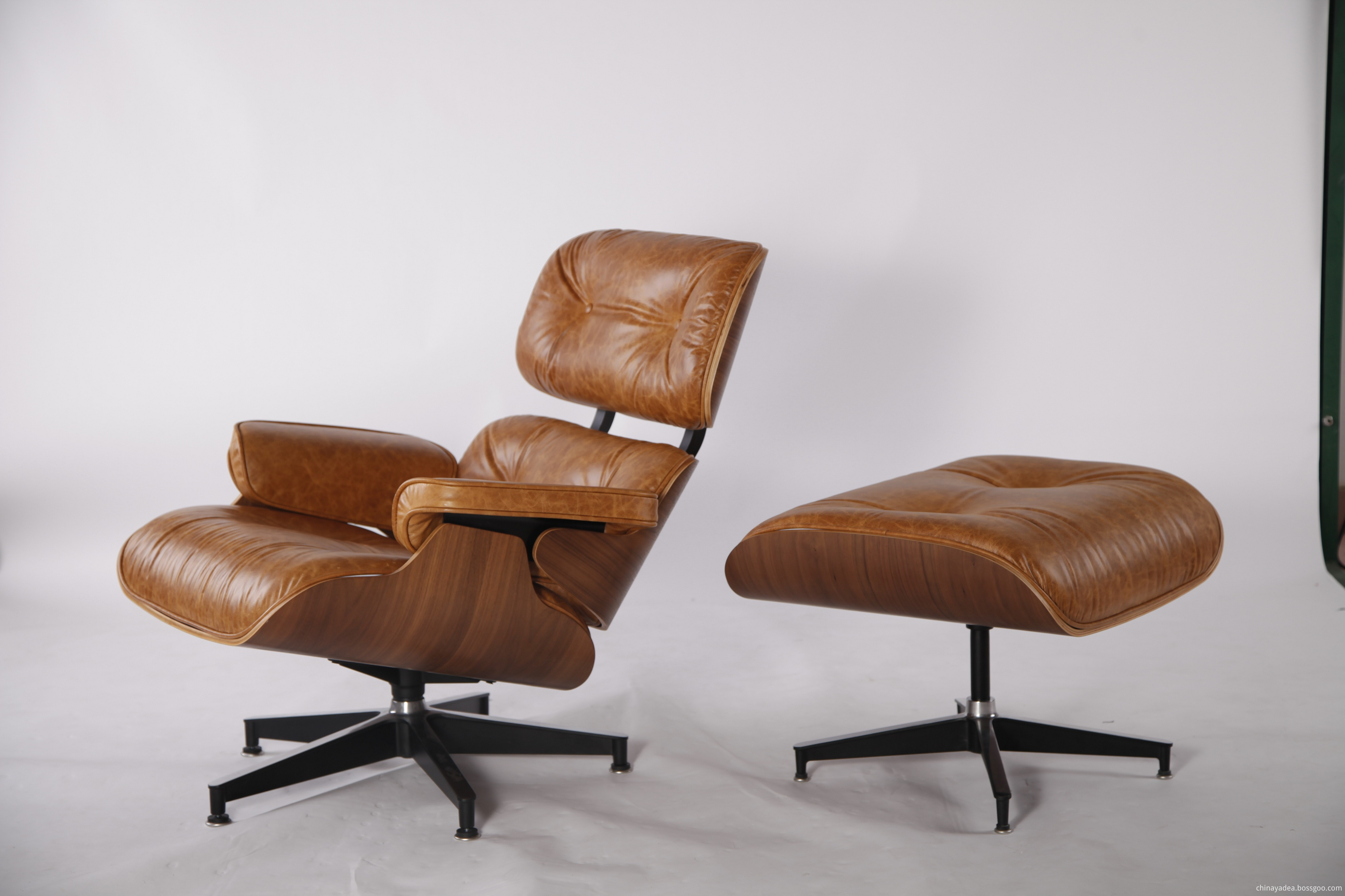 Charles and Ray Eames Chair and Ottoman