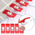 50PCS DIY Mixed Plastic Patchwork Clips Sewing Craft Fabric Quilting Knitting Clamps Home Office Supply Garment Clips Holder