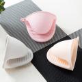 2PCS Thicken Silicone Gloves Heat Insulation Non Stick Anti-slip Pot Bowl Holder Clip Microwave Oven Mitts Kitchen Baking Tool