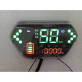 Speedometer Display 24V-96v for Electric Scooter Tricycle Pedal MOTORBIKE Battery+Turning+Frontlight+SPEED Indicator INSTRUMENT