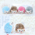 12CM Plush Hedgehog Toys Key Chain Ring Pendant Plush Toy Animal Stuffed Anime Car Fur Gifts for Women Girl Toys Doll Kids Toy