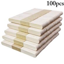 100PCS Popsicle Stick Ice Cube Maker Cream Tools Model Special-Purpose Wooden Craft Stick Lollipop Mold Accessories