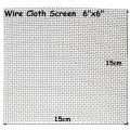 1PC 15x15cm 10 Mesh Woven Wire Cloth Screen Filtration 304 Stainless Steel with High Temperature Resistance