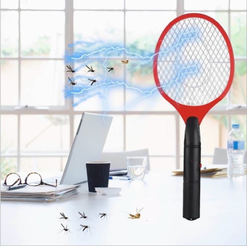Electric Handheld Bug Zapper Insect Fly Swatter Racket Portable Mosquitos Killer Pest Control For Bedroom Outdoor