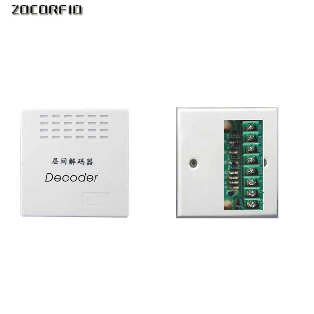 DIY the easet directly button Door Phone Intercom Doorbell System For 12 Units Apartment + RFID Electronic control lock