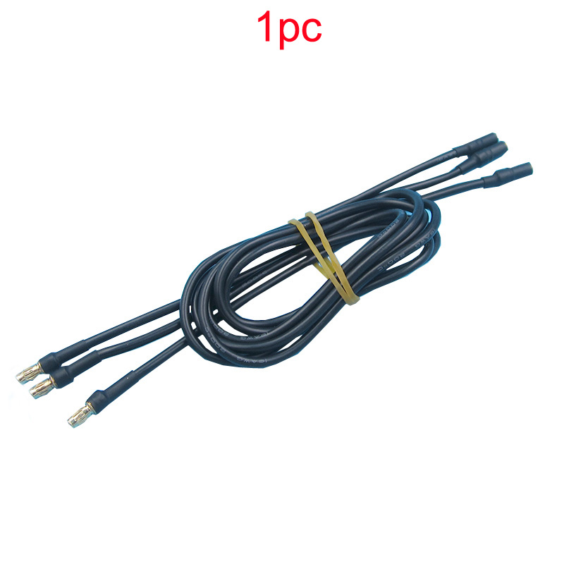 1pc RC Boat 3.55mm Banana Head Plug Motor Extent Cord Connector DIY Drone ESC/Submerge Thruster Silicon Cable/Wire 16AWG Connect