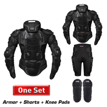 HEROBIKER Summer Motorcycle Jackets Moto Body Armor Motorcycle Protection Motocross Motorbike Jacket With Neck Protector