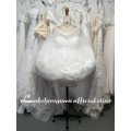 Free Shipping Inner Skirt Pick Up Gather Skirt Slip Wedding Dress Petticoat Underskirt for Bridal Save You From Toilet Water