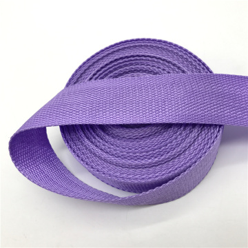 15mm 20mm 25mm 30mm 38mm Wide 5yards Light purple Strap Nylon Webbing Knapsack Strapping Bags Crafts