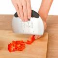 1pc Stainless Steel Cutter Dough Cutter With Scale Kitchen Tools Cooking Accessories Knife Home Baking U8J1
