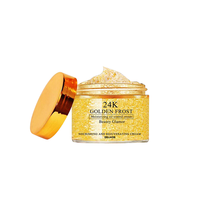 1 Pcs 24K Gold Anti Wrinkle Anti-Aging Face Cream Brightening Collagen Whitening Moisturizing Oil Control Face Skin Care TSLM1