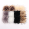 Free Shipping 12cm False Hairball Hat Ball Pom Pom DIY Ball Wholesale Cap Accessories Multicolor Faux Fox Fur PomPom